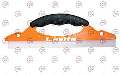 Стяжка води 30 х 9 см силікон, обрезинена ручка "трапеція"