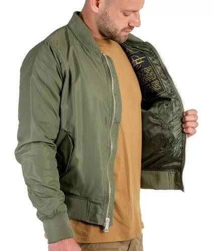 Куртка бомбер Mil-Tec MA1 Summer Olive 10401501.PeremogaUA