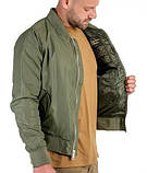 Бомбер куртка Mil-Tec MA1 Summer Olive 10401501 розмір M, фото 3