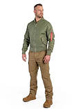 Бомбер куртка Mil-Tec MA1 Summer Olive 10401501 розмір M, фото 7