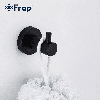 Крючок для ванной Frap F30205, нержавеющая сталь, черный, фото 3