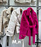 Жіноча шуба зі штучного хутра під норку, фото 6
