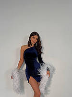 Святкова оксамитова сукня, фото 6