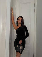 Святкова оксамитова сукня, фото 8