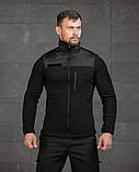 Комплект Костюм Кофта Чорний Тактичний softshell 3в1 police ВТ7928 ТМ, фото 11