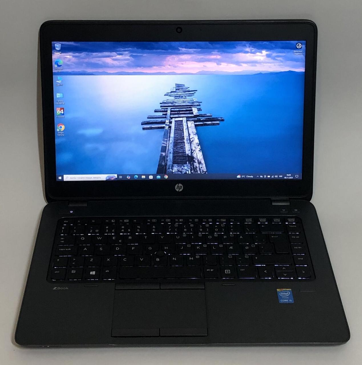 Б/в Ноутбук HP ZBook 14 G1 14" 1600x900| Core i5-4200U| 8 GB RAM| 240 GB SSD| FirePro M4100 1GB