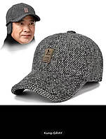 Бавовняна чоловіча Осінньо-зимова шапка для середнього віку