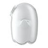 Вакуумний кліторальний стимулятор із вібрацією Satisfyer Glowing Ghost White, світиться в темряві, фото 3