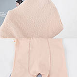 Жіночі легінси, лосини, колготи зимові теплі еластичні з високою талією, фліс.Тілесні. 300 грамів 2-3XL., фото 7