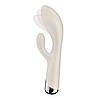 Вібратор-кролик з ротацією Satisfyer Spinning Rabbit 1 Beige, 3 мотори, фото 2