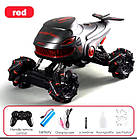 Машинка трюкова на радіокеруванні з парою та світлом "Акула" дитяча, Машина на пульті для хлопчика, фото 6