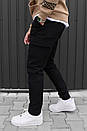 Штани чорного кольору Staff cargo copp black, фото 3