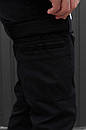 Штани чорного кольору Staff cargo copp black, фото 5