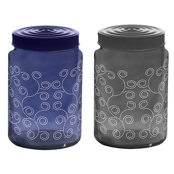Банка Herevin Dark Blue-Grey-Ivy MIX 1.5 л (140322-070)