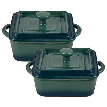 Рамекін Bergner Excalibur набір 2шт квадратні (BG-13364-GR)