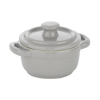 Рамекін Kela Malin 200 мл 10 х 8 см Світло-сірий (15290)