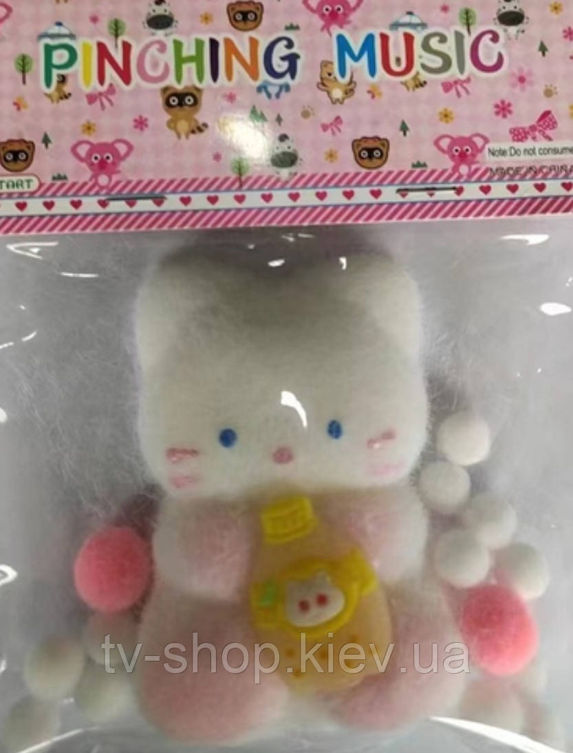 Таба сквізи Hello Kitty пухнаста антистрес,9 см, фото 1