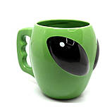 Керамічна чашка Інопланетянин Alien 400 мл зелений (LB-161643), фото 5
