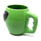 Керамічна чашка Інопланетянин Alien 400 мл зелений (LB-161643), фото 6