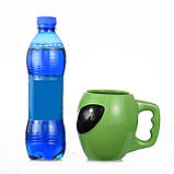 Керамічна чашка Інопланетянин Alien 400 мл зелений (LB-161643), фото 8