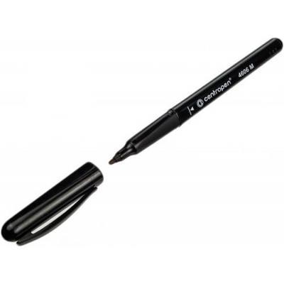 Маркер Centropen перманентний для CD, 1мм, чорний (4606черн.)