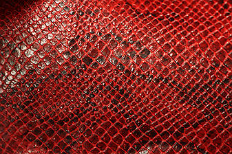 Штучна шкіра, екошкіра Mah-Tex 1,55 м червоного кольору для меблів і жіночих сумочок з Німеччини, фото 2