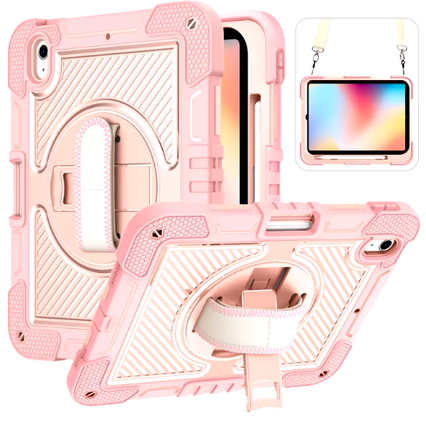 PC + TPU чохол Carbon Armor Cover Tablet на Samsung Galaxy Tab S9 (11") / рожевий, фото 1