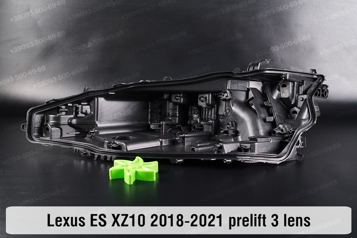 Корпус фари Lexus ES XZ10 3 лінзи (2018-2021) дорест лівий, фото 1