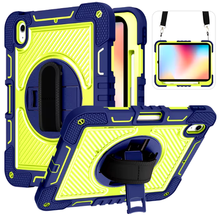 PC + TPU чохол Carbon Armor Cover Tablet на Samsung Galaxy Tab S9 (11") / синій +зелений, фото 1