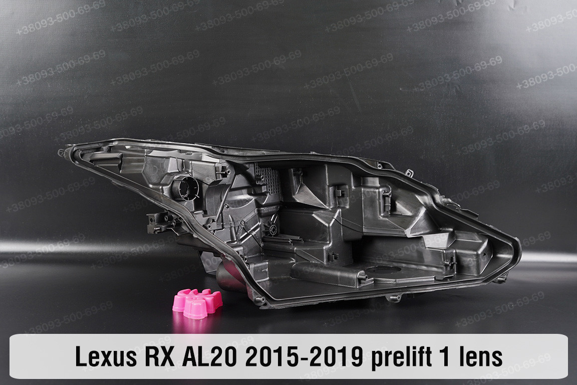 Корпус фари Lexus RX AL20 1 лінза (2015-2019) дорест правий, фото 1
