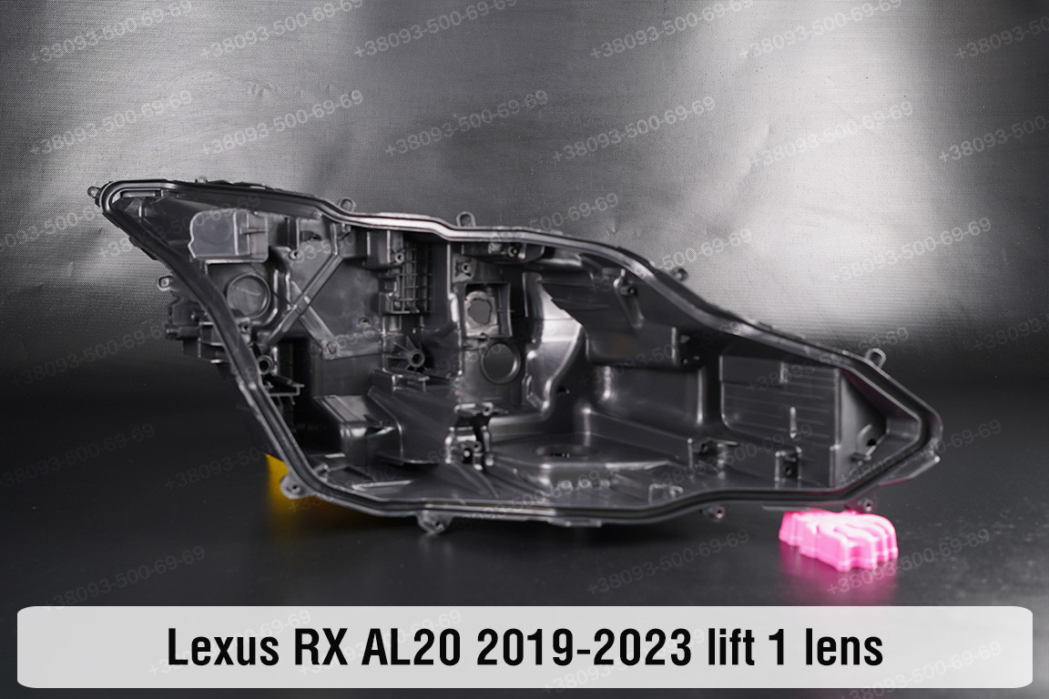 Корпус фари Lexus RX AL20 1 лінза (2019-2023) рест правий, фото 1
