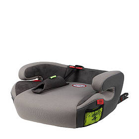 Дитяче автокрісло Бустер 6-12 років "SafeUpFix Comfort XL", Heyner, 22-36kg, Сірий