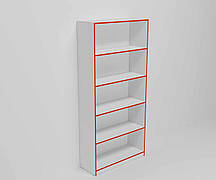 Стелаж торговий без задньої стінки 2000*345*900