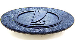 Емблема керма ВАЗ 21213 (Чорна) 39х91 мм (на вусиках) 21213-3402070-10