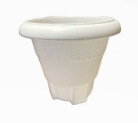 Кашпо пластикове для домашніх рослин  (підлогове) №2, 4л Консенсус