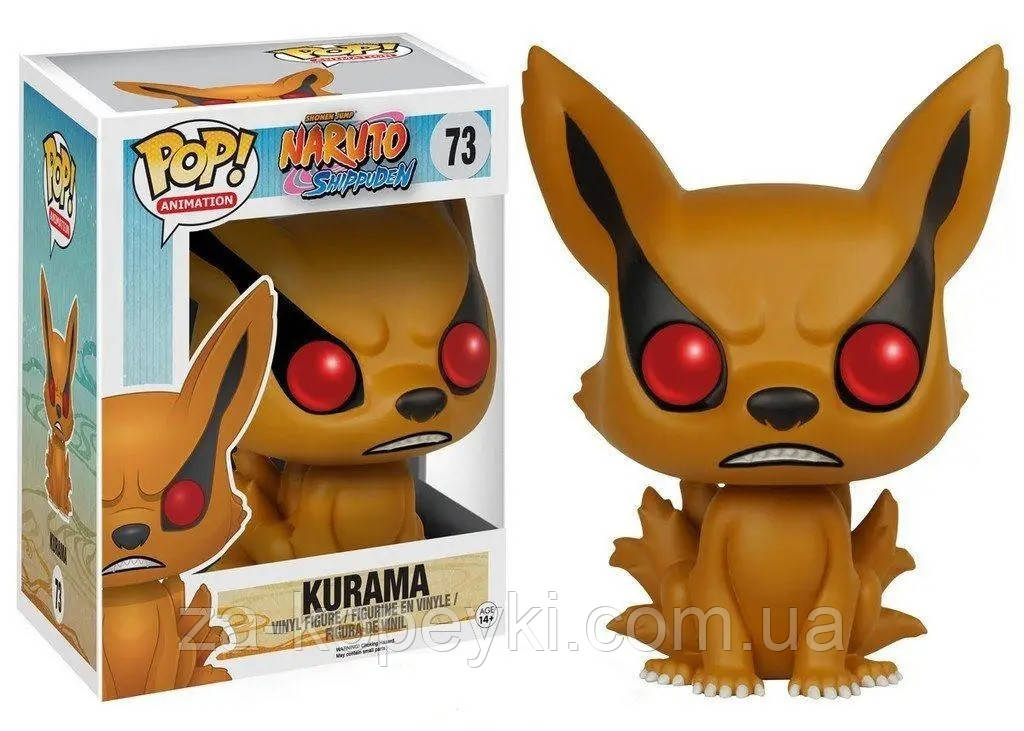 Фігурка Funko Pop Фанко Поп Kurama Курама Курама Дев'ятихвостий лис Naruto Shippuden Наруто 19 см №73
