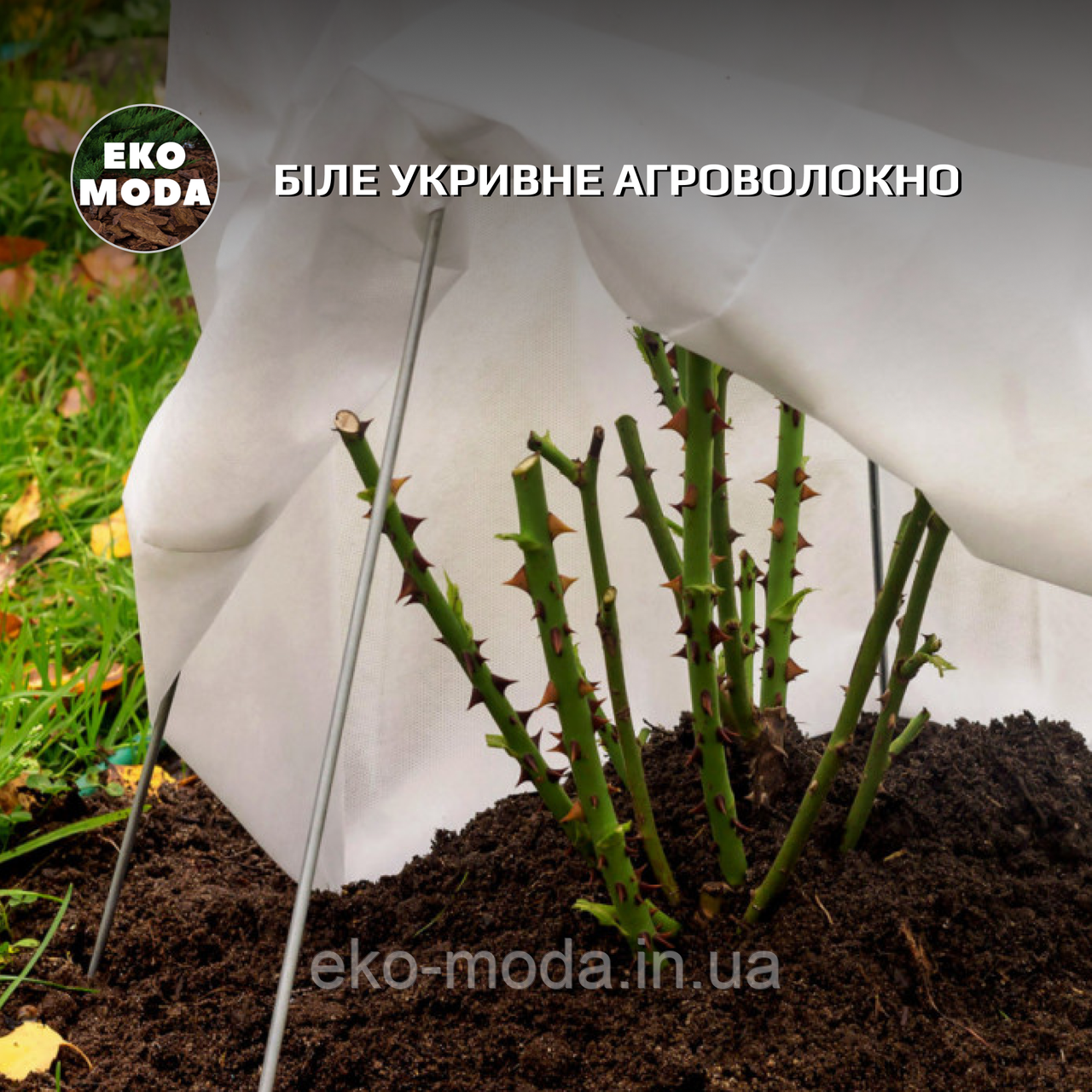 Агроволокно біле укривне, РУЛОН 3.2х100 м, щільність 50 г/м2