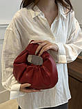 Жіноча сумка 10425 багет червона, фото 6