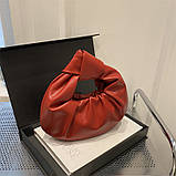 Жіноча сумка 10425 багет червона, фото 2