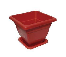 Кашпо квадратне  №4