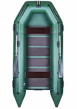 Моторна надувна лодка Ладья ЛТ-310М для 4 осіб з вантажопідйомністю 431 кг і слань-ковриком