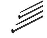 Стяжка нейлонова 4х150 мм, чорна, фото 3