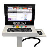 4-х осьовий токарний верстат по дереву з ЧПК TORMAT.PRO Dincmak, фото 5