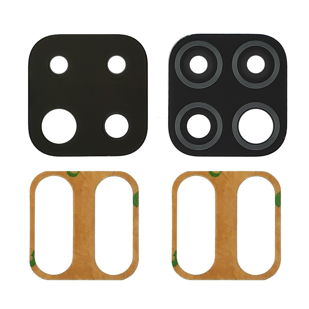 Скло камери для Huawei P40 Lite чорне, фото 1