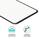 Захисне скло для Xiaomi Redmi 9A/9C/10A/A1/A2/Poco C3 (0.3 мм, 4D ARC чорне) Люкс, фото 3