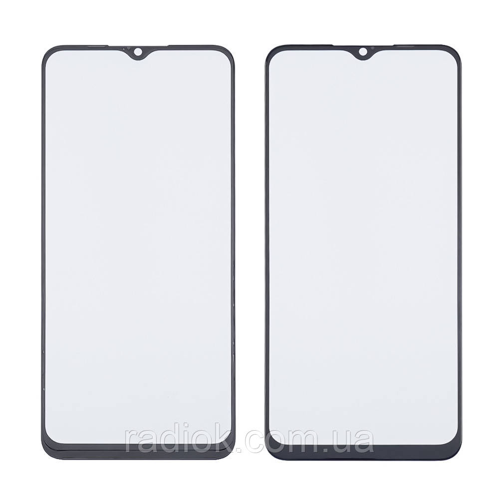 Скло тачскрина з OCA-плівкою для Oppo A5/A9/A31 (2020)/Realme 5/ 5i/6i/C3 чорне з олеофобним покриттям,