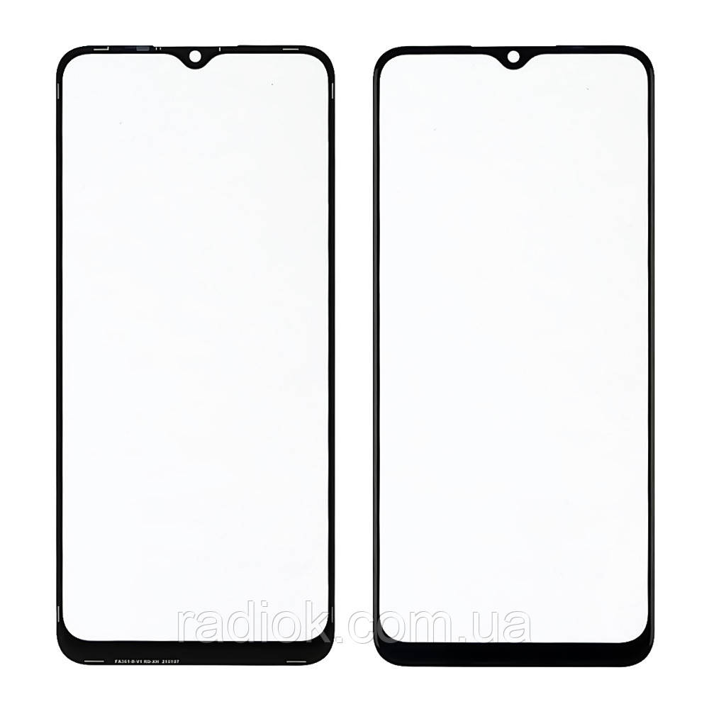 Скло тачскрину з OCA-плівкою для Realme C11 (2020) чорне з олеофобним покриттям, загартоване