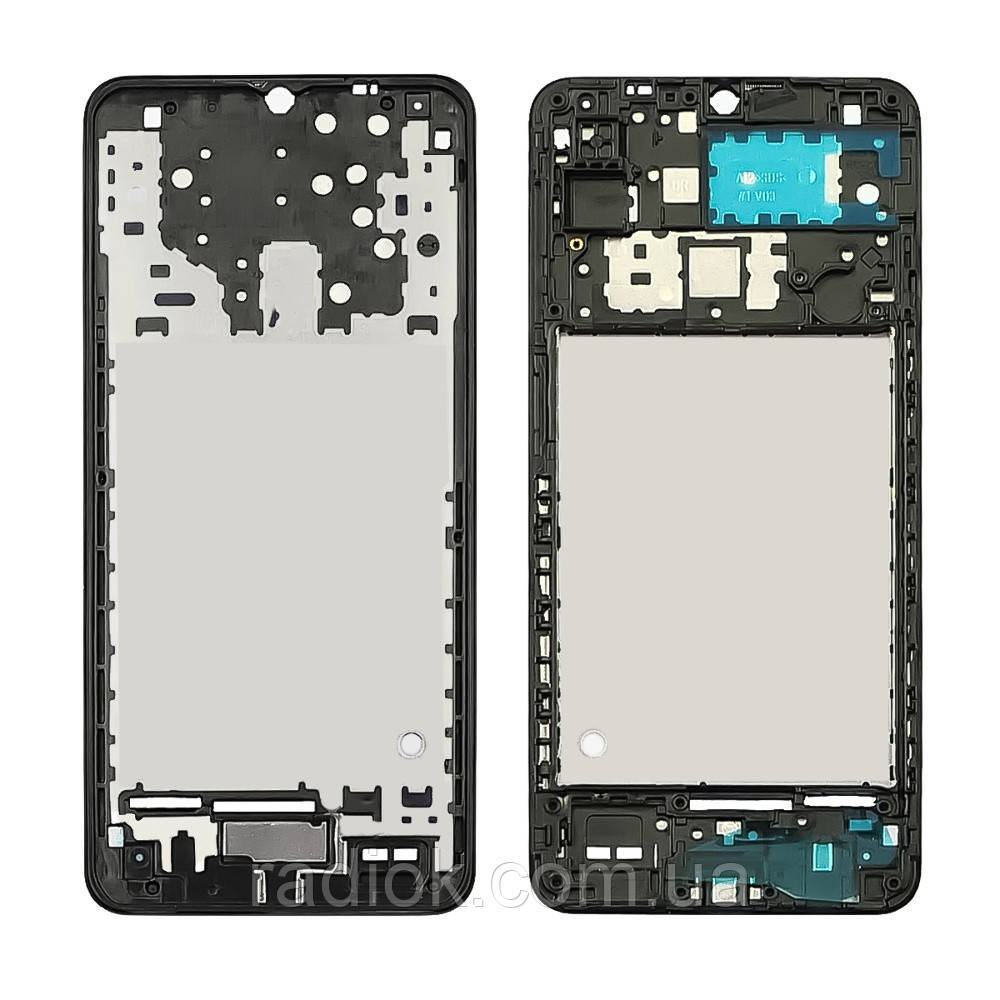 Дисплейна рамка для Samsung A125 Galaxy A12 (2020) чорна