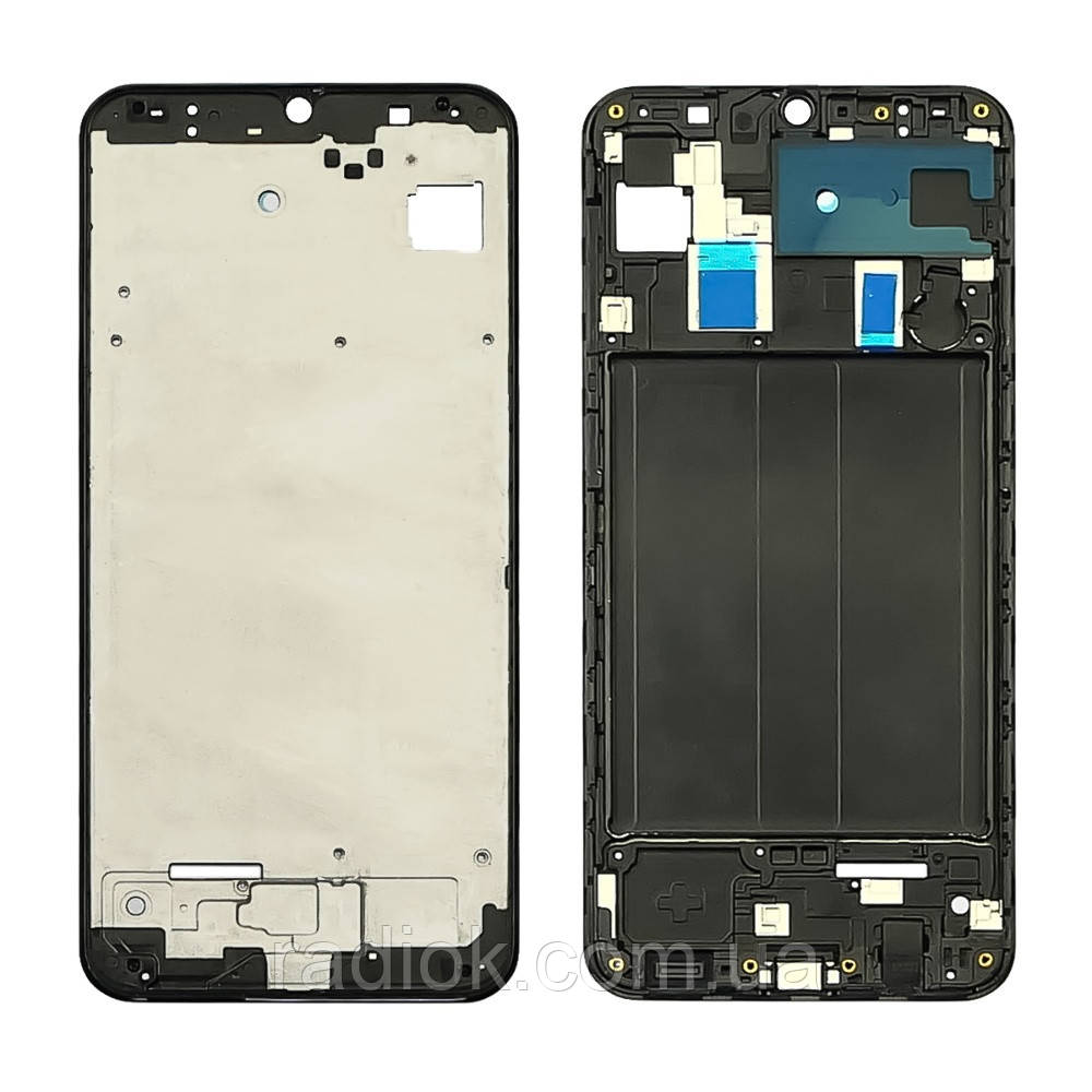 Дисплейна рамка для Samsung A305 Galaxy A30 (2019) чорна