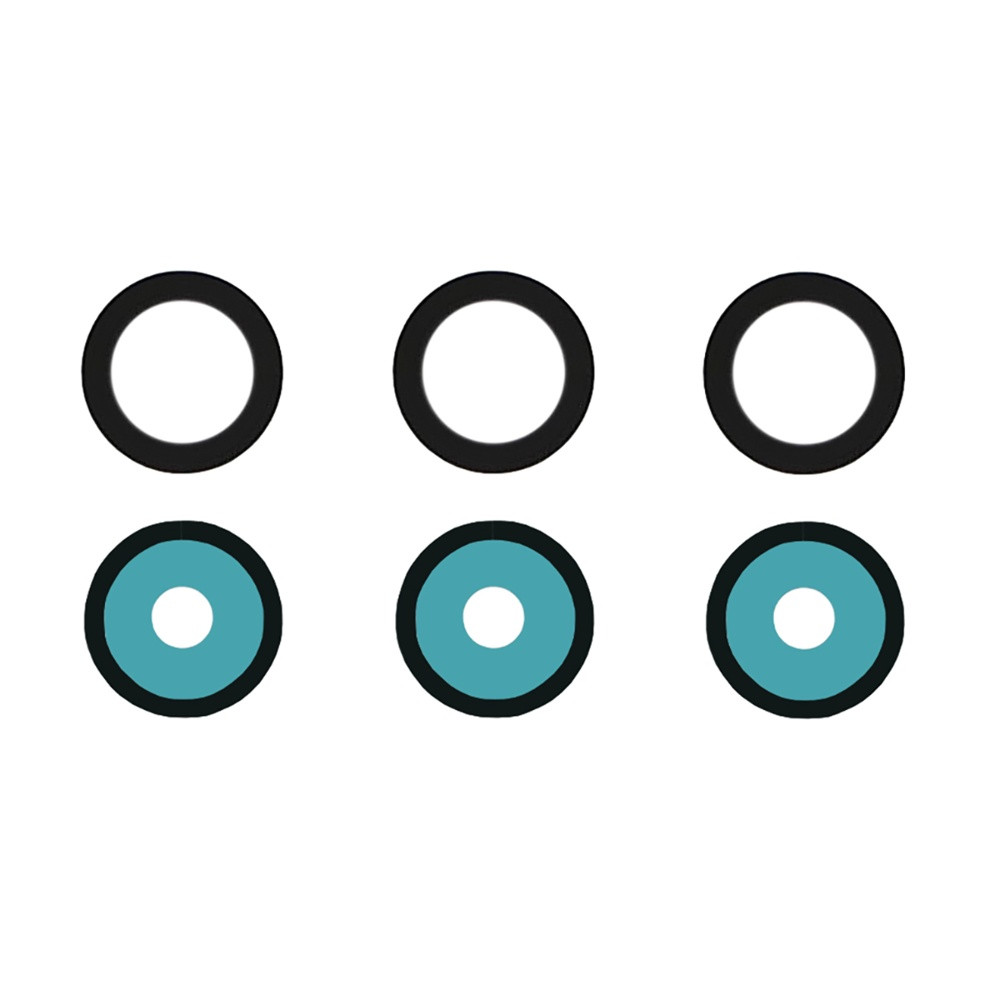 Скло камери для Samsung G991 Galaxy S21 (2021) (комплект 3 шт.), фото 1